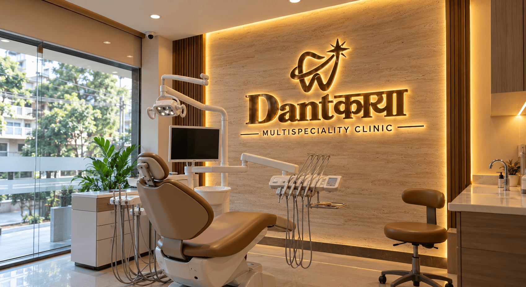 Dant काया Multispeciality Clinic operatory suite on Boring Canal Road, Patna